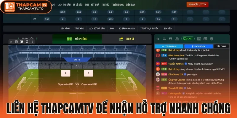 Liên hệ thapcamtv để nhận hỗ trợ nhanh chóng 