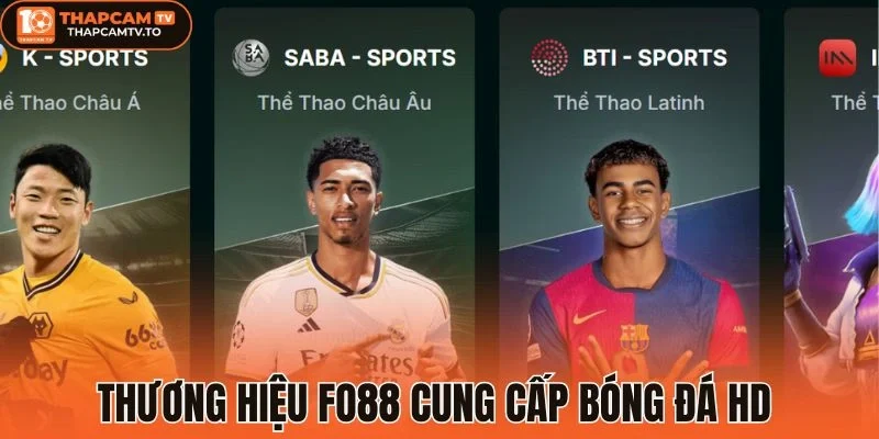 Cung cấp bóng đá HD tại thương hiệu Fo88