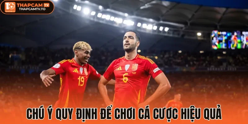 Chú ý quy định để chơi cá cược hiệu quả