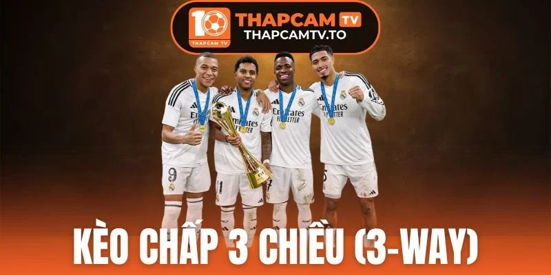 Kèo Chấp 3 Chiều (3-Way) - Cá Cược Bóng Đá Về Bờ Cực Nhanh