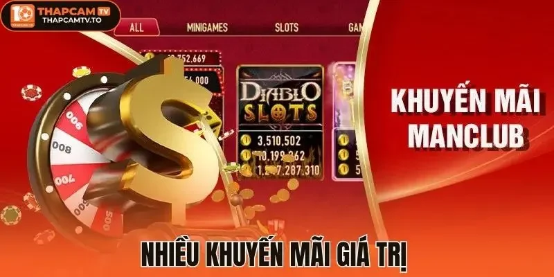 Manclub cung cấp hàng loạt ưu đãi lớn 