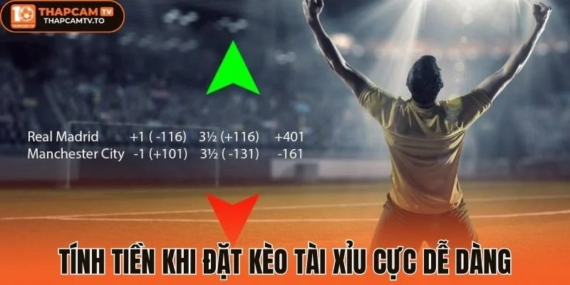 Tính tiền khi đặt kèo tài xỉu dễ dàng