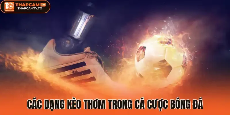 Các dạng kèo thơm trong cá cược bóng đá
