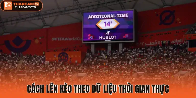 Cách lên kèo theo dữ liệu thời gian thực