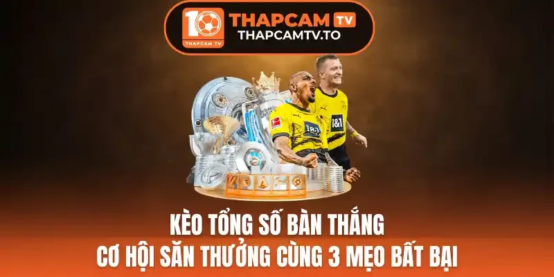 Kèo Tổng Số Bàn Thắng - Cơ Hội Săn Thưởng Cùng 3 Mẹo Bất Bại