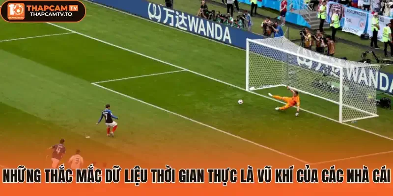 Những thắc mắc dữ liệu thời gian thực là vũ khí của các nhà cái