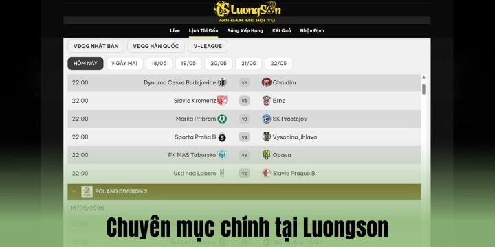 LuongsonTV cung cấp những gì cho người dùng?